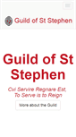 Mobile Screenshot of guildofststephen.org